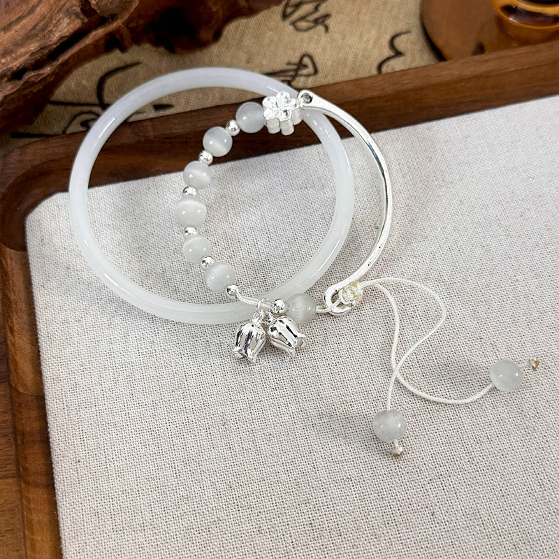 Pół-Bransoletka Kocie Oko