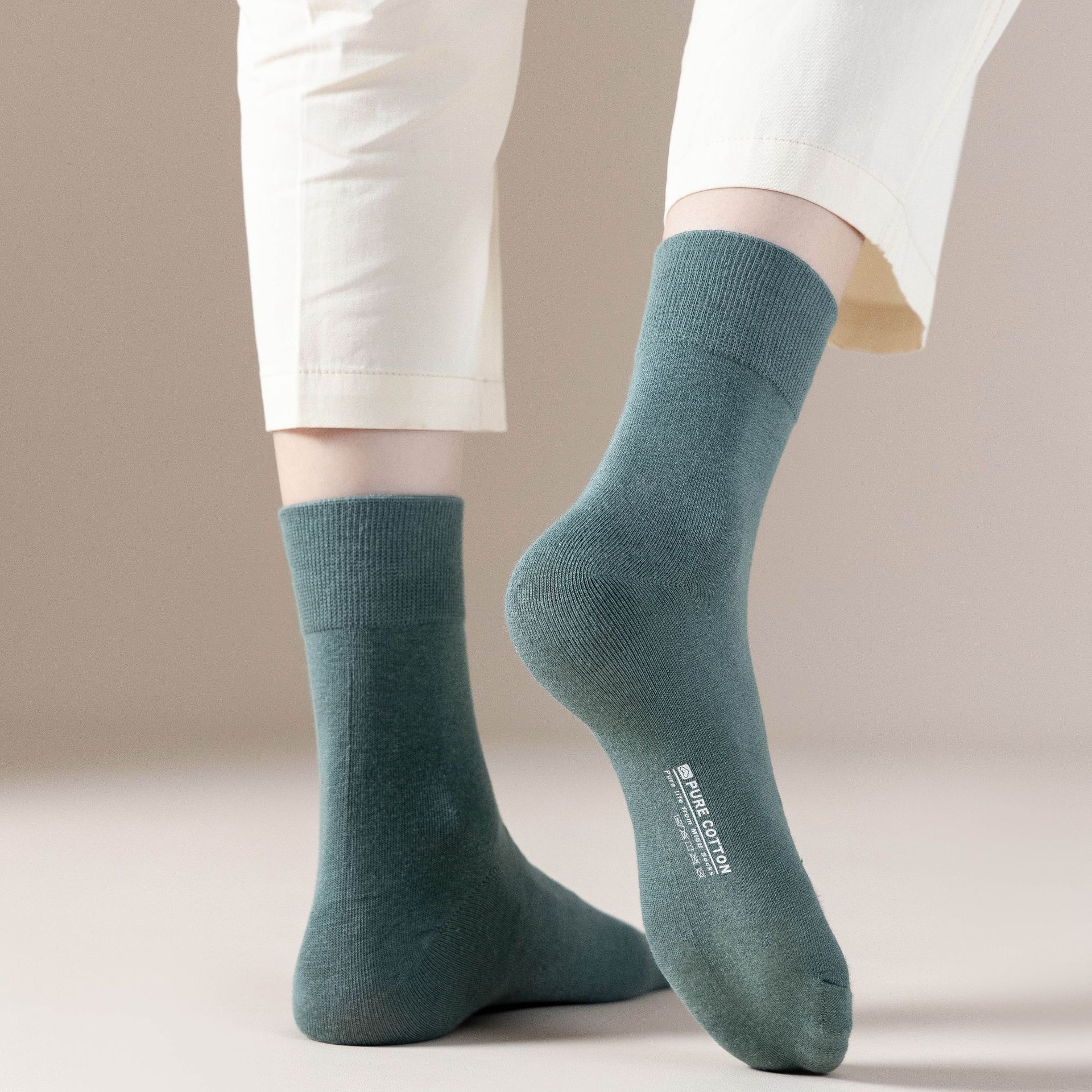 Meias de Algodão até a Panturrilha