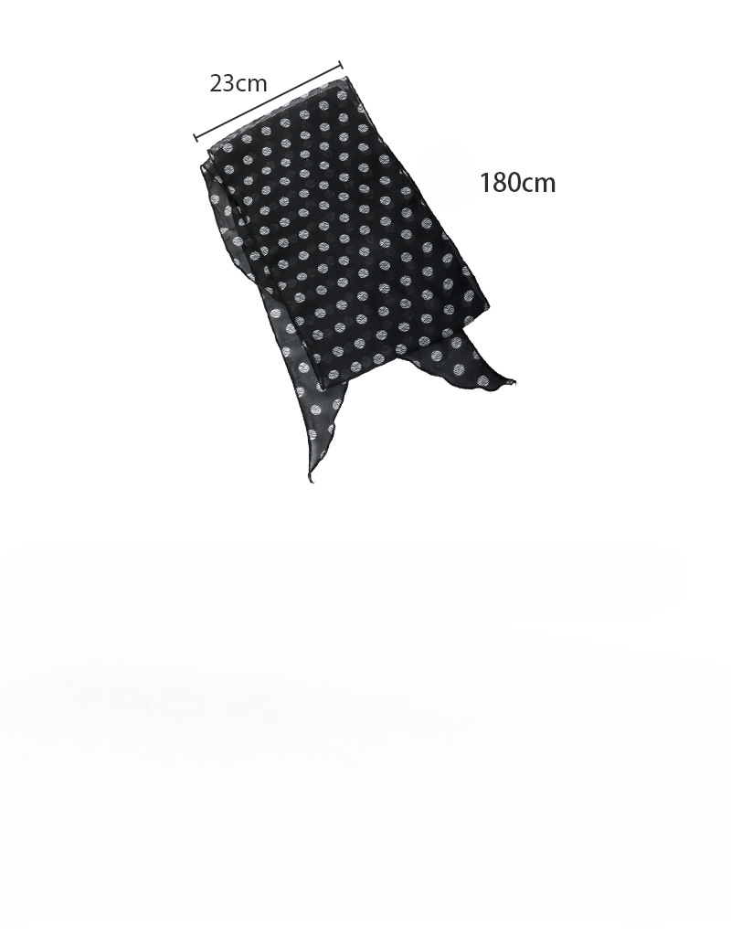 Polka Dot Scarf
