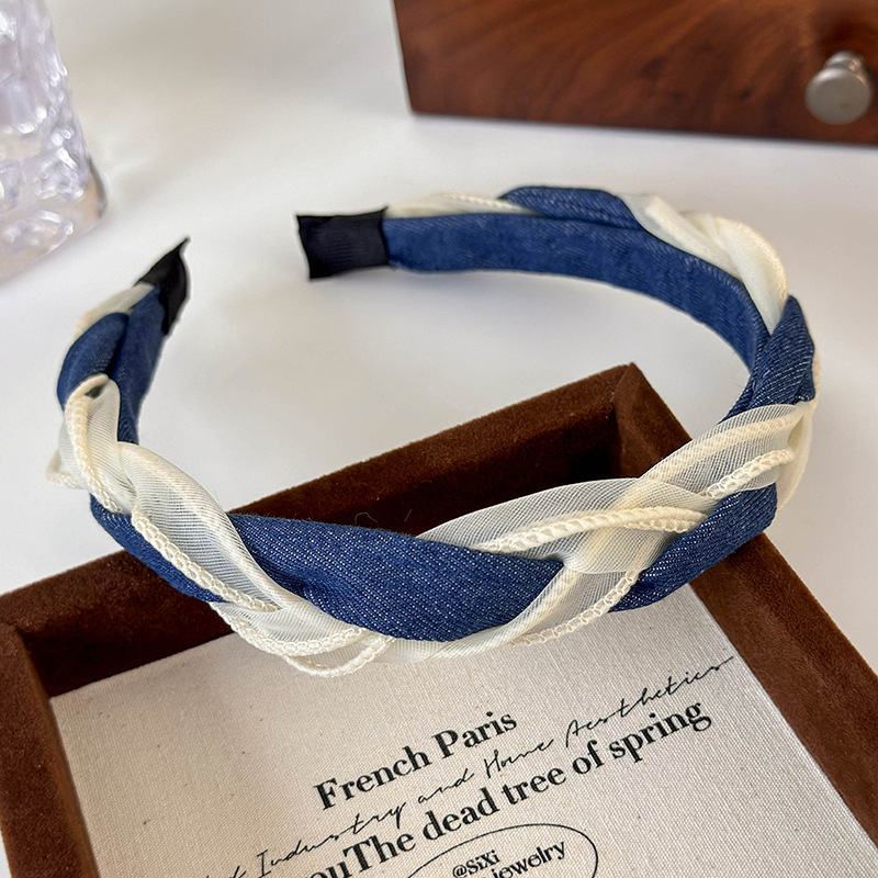 Винтажная Плетеная Повязка для Волос