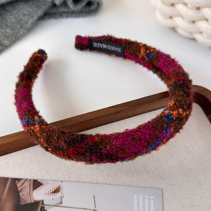 Cinta para el Cabello de Punto de Felpa