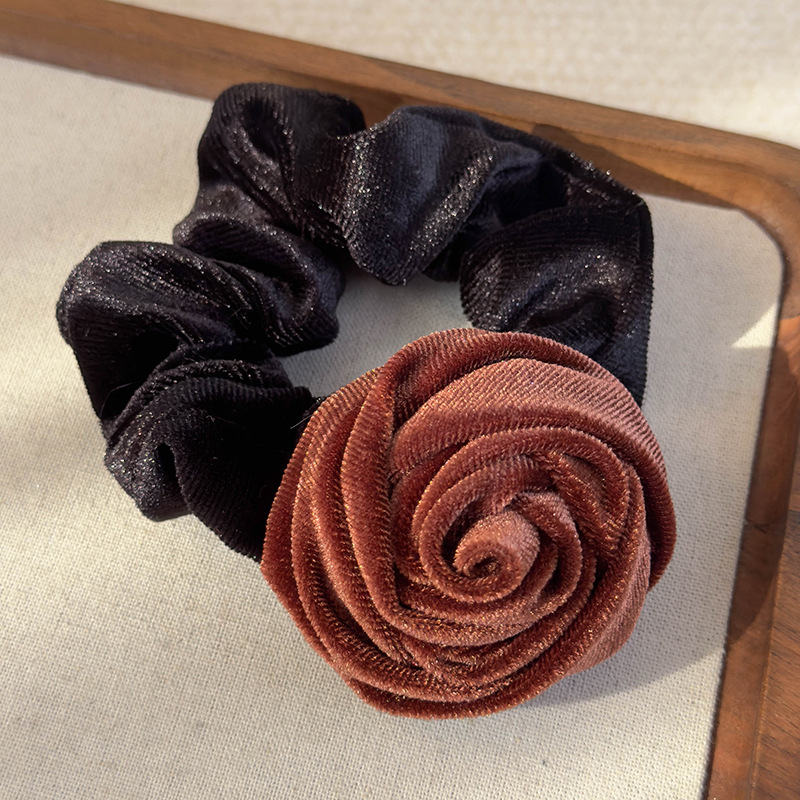 Velvet Rose Scrunchie