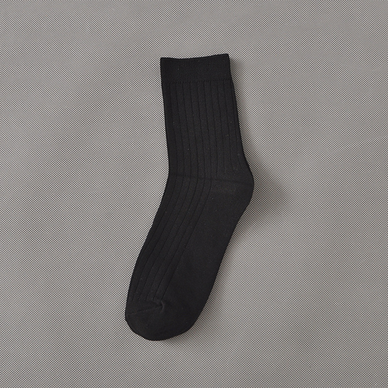 ถุงเท้าธุรกิจชายผ้าฝ้าย