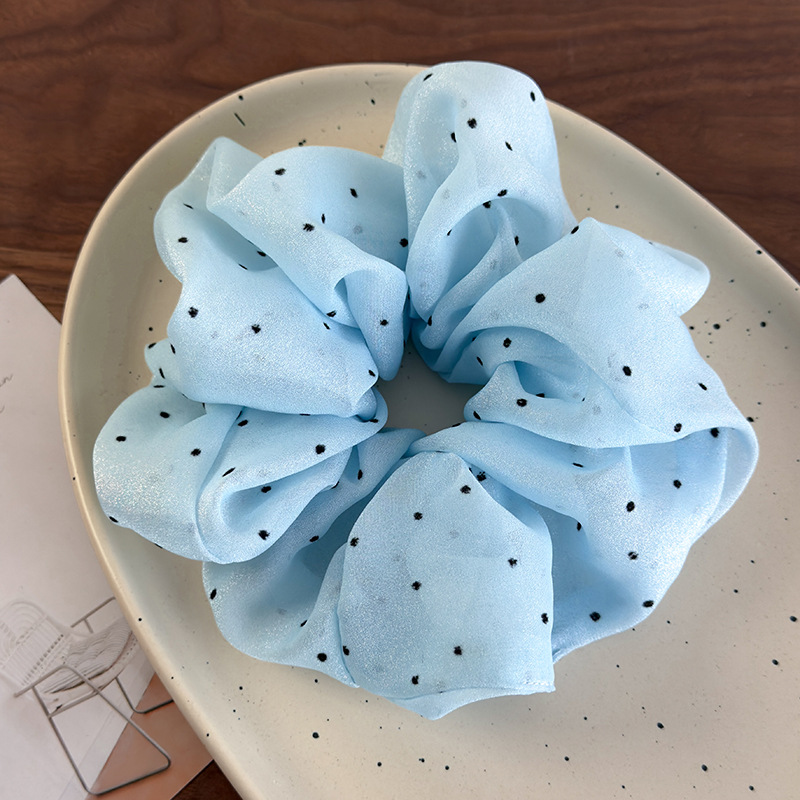 水玉ヘアスクランチー