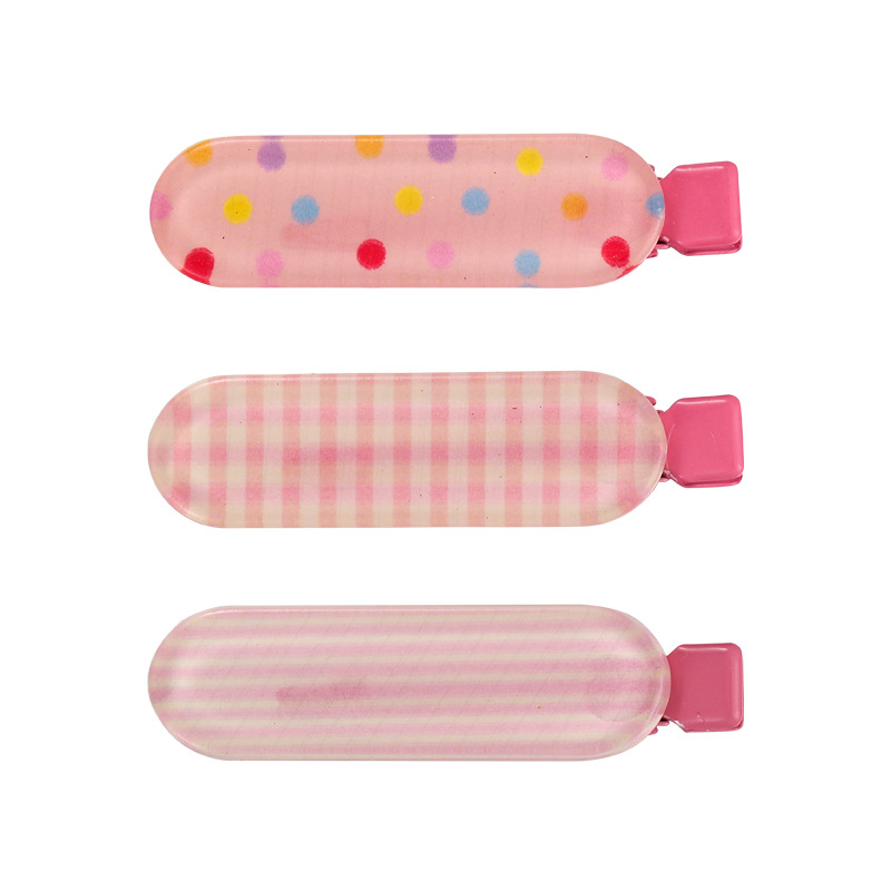 Bow Star Polka Dot Hair Clips