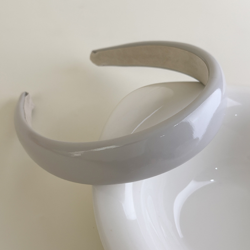 Diadema de Cuero Charol