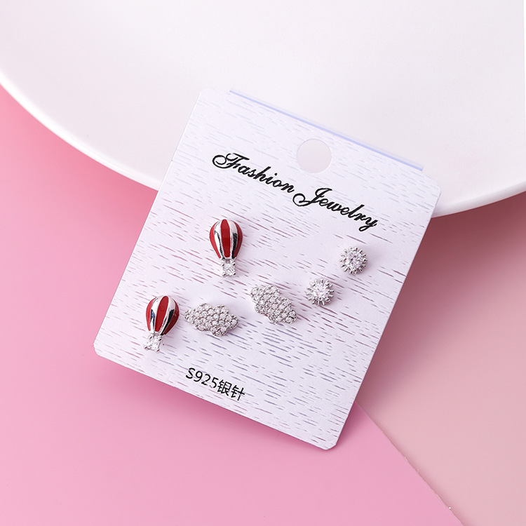 أقراط مثبتة فضة 925