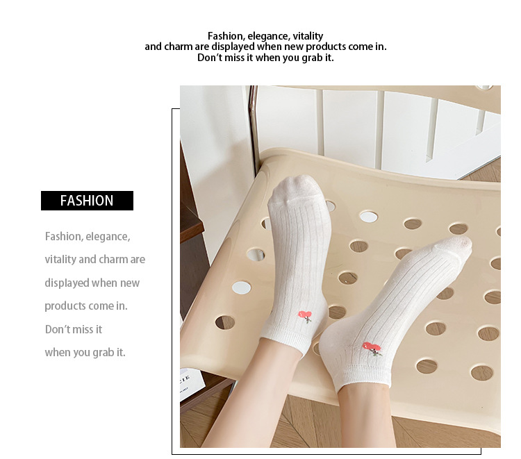 Жіночі бавовняні носки-невидимки