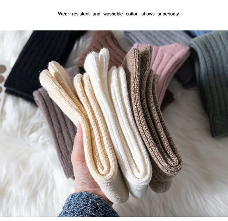 Meias de Lã Mista para Mulher