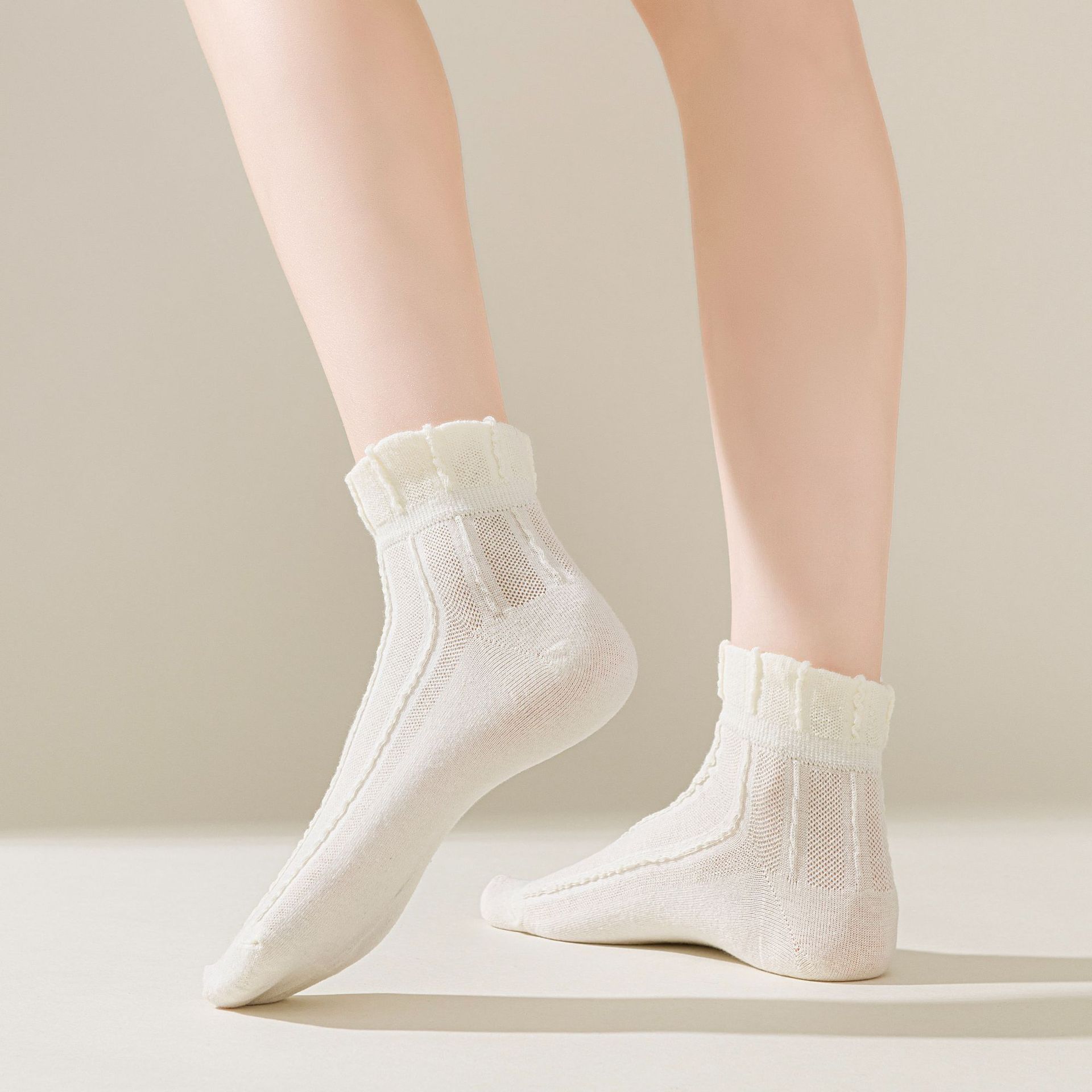 Prodyšné Mesh Neviditelné Ponožky