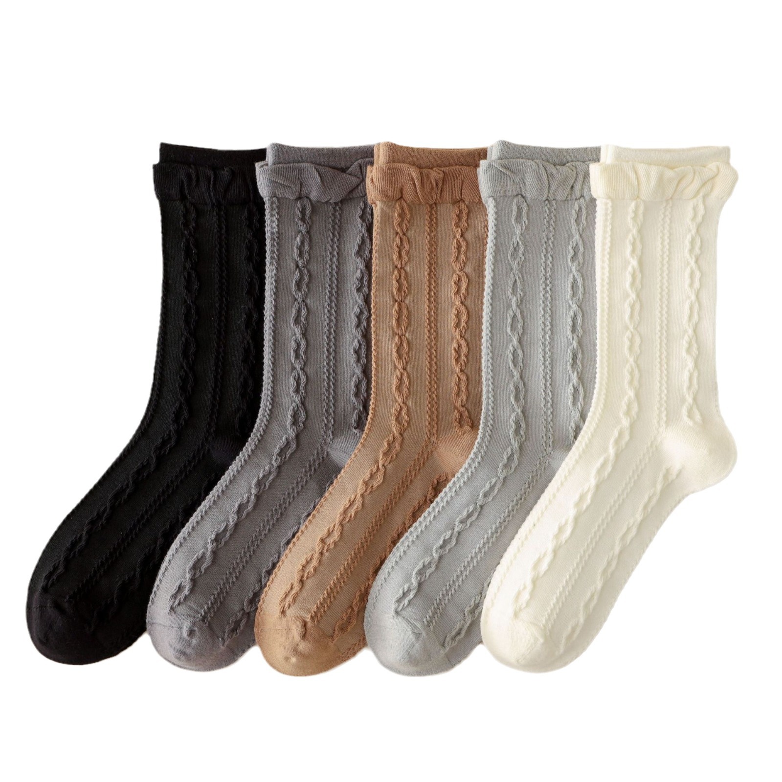 Meias Femininas de Meia Perna