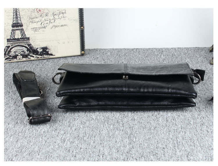 メンズPUレザークロスボディショルダーバッグ