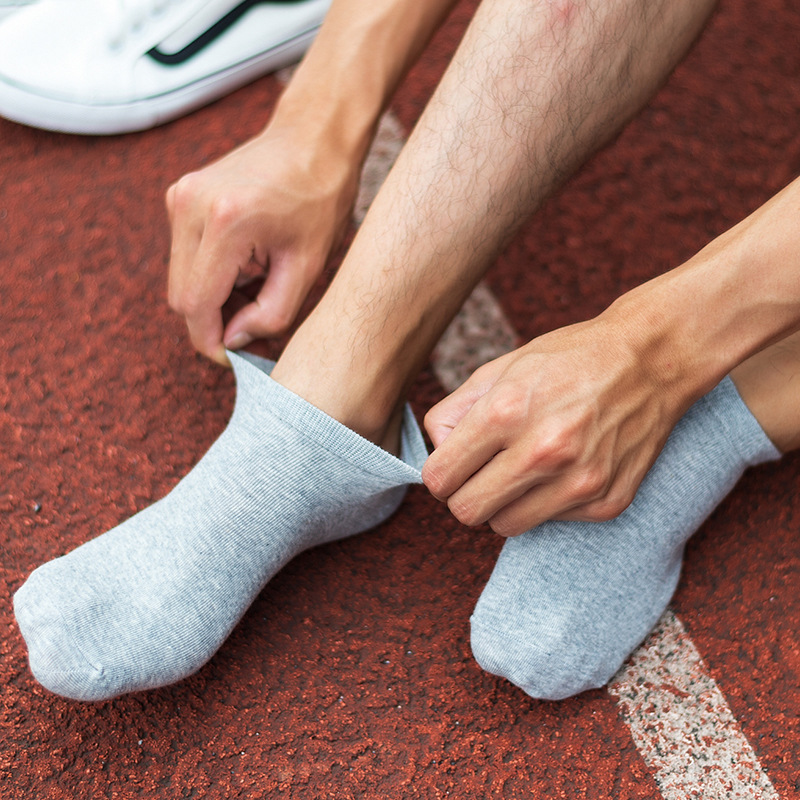 Meias Invisíveis de Algodão para Homem