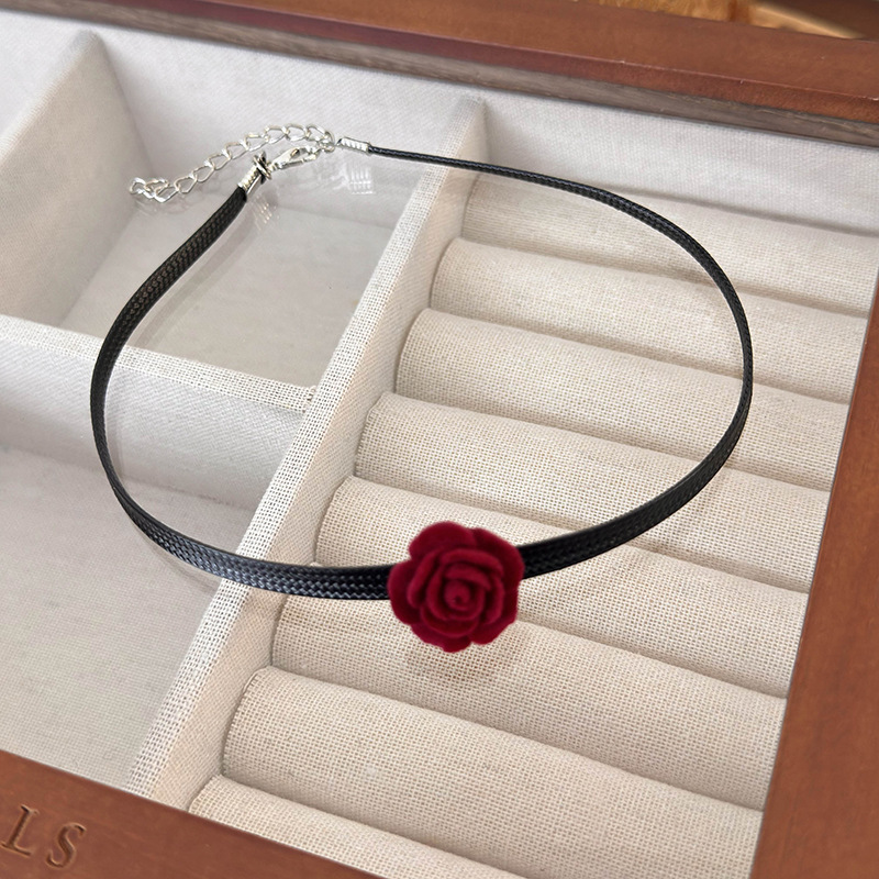 Bloemen Choker Ketting