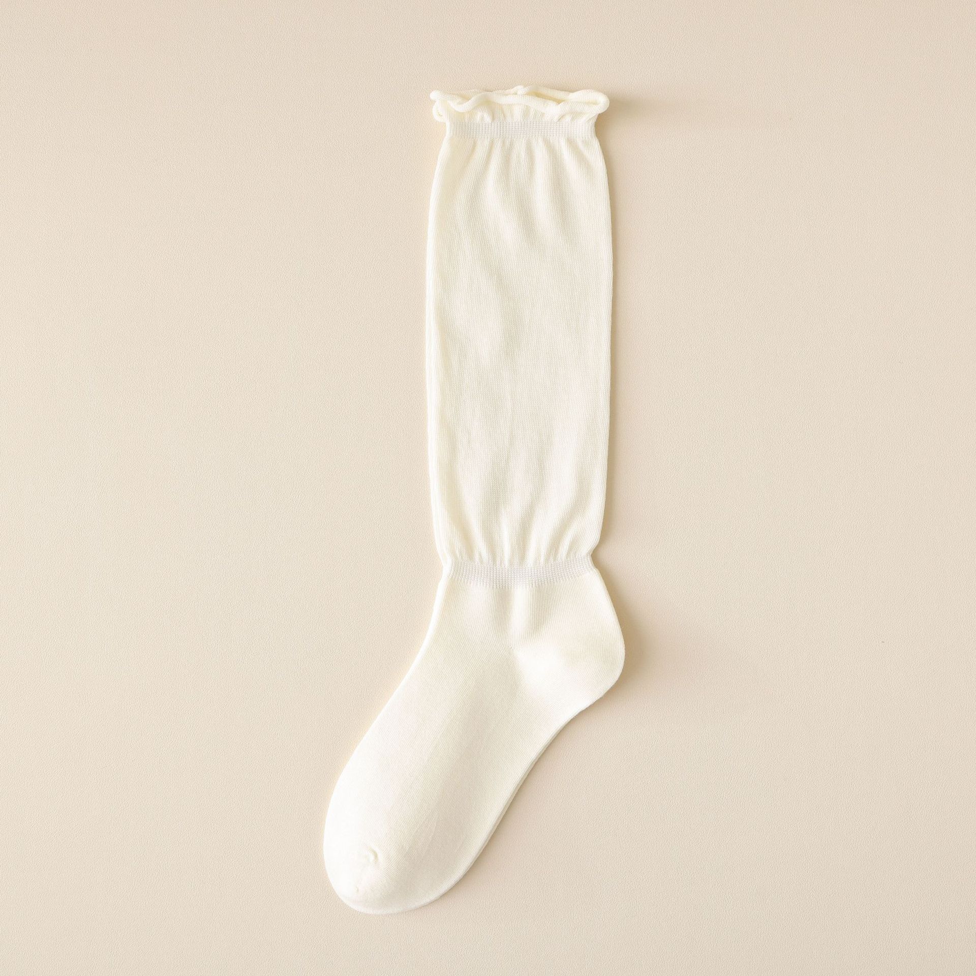 Meias Descaídas de Algodão Sem Costura