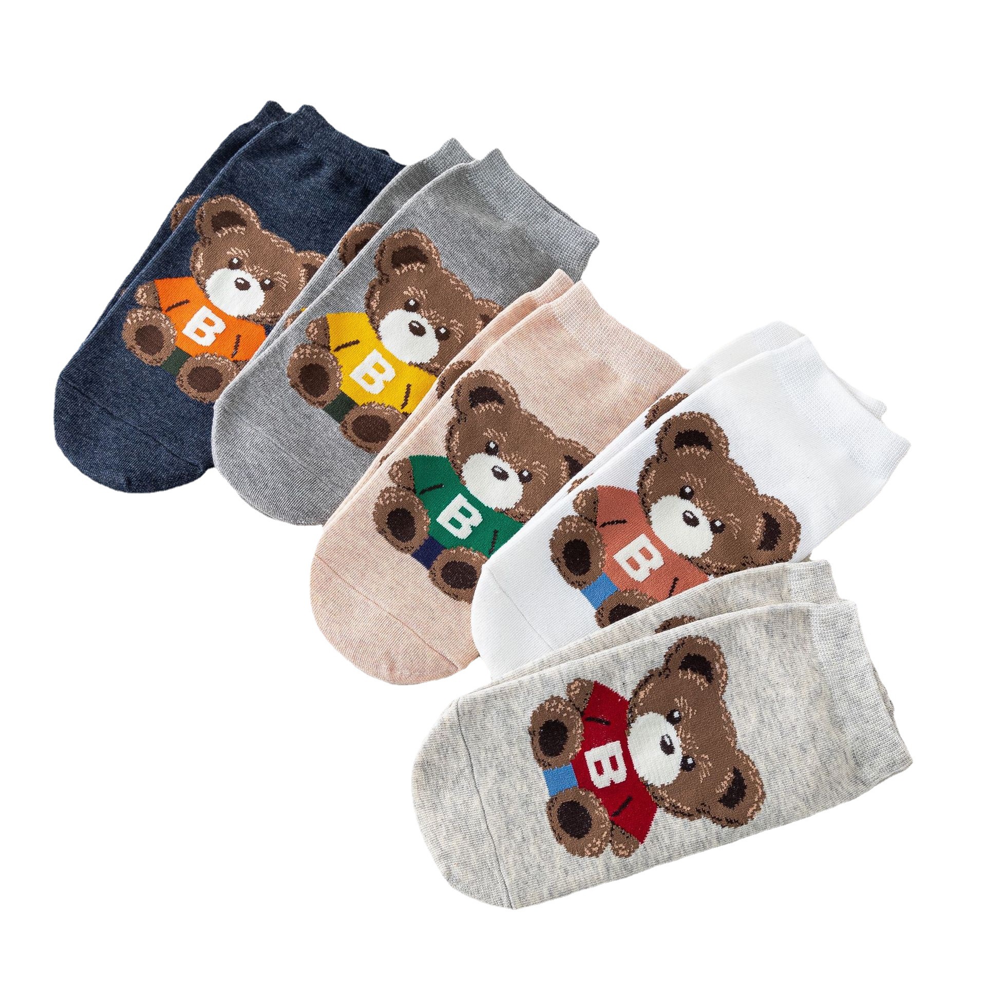 Unsichtbare Socken Cartoon-Bär