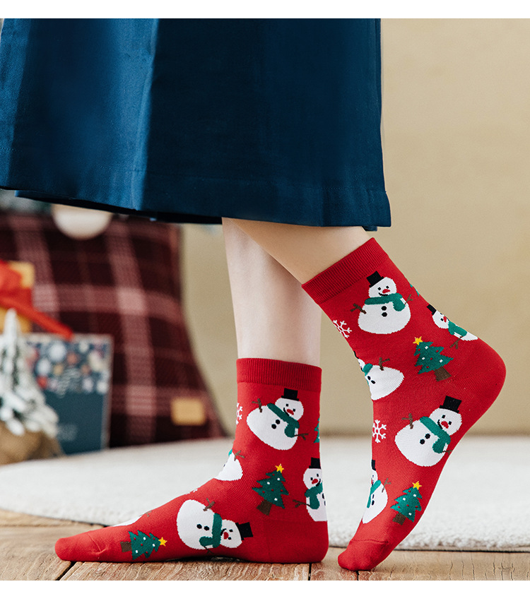 Meias Natal Meia-Canela