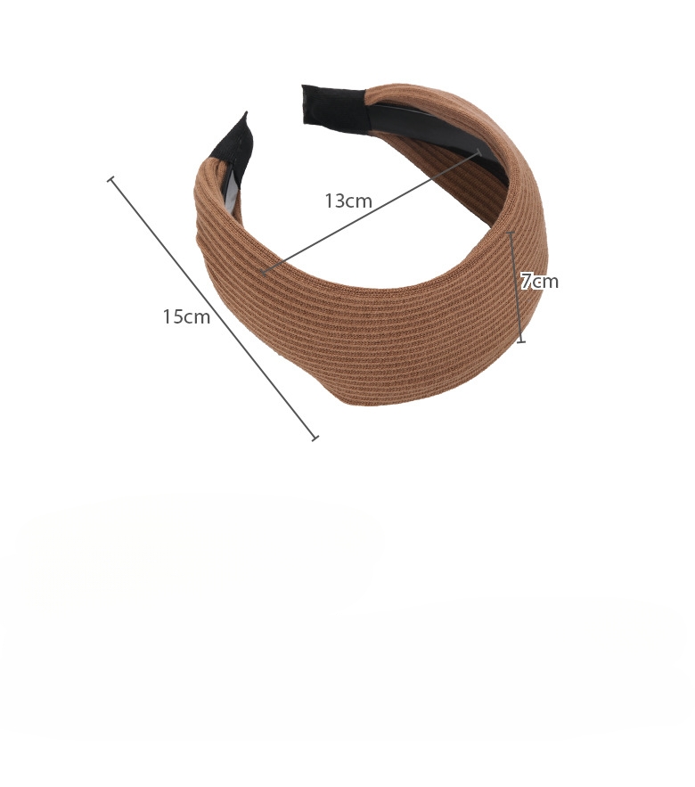 Cinta para el Cabello Vintage de Punto Acanalado