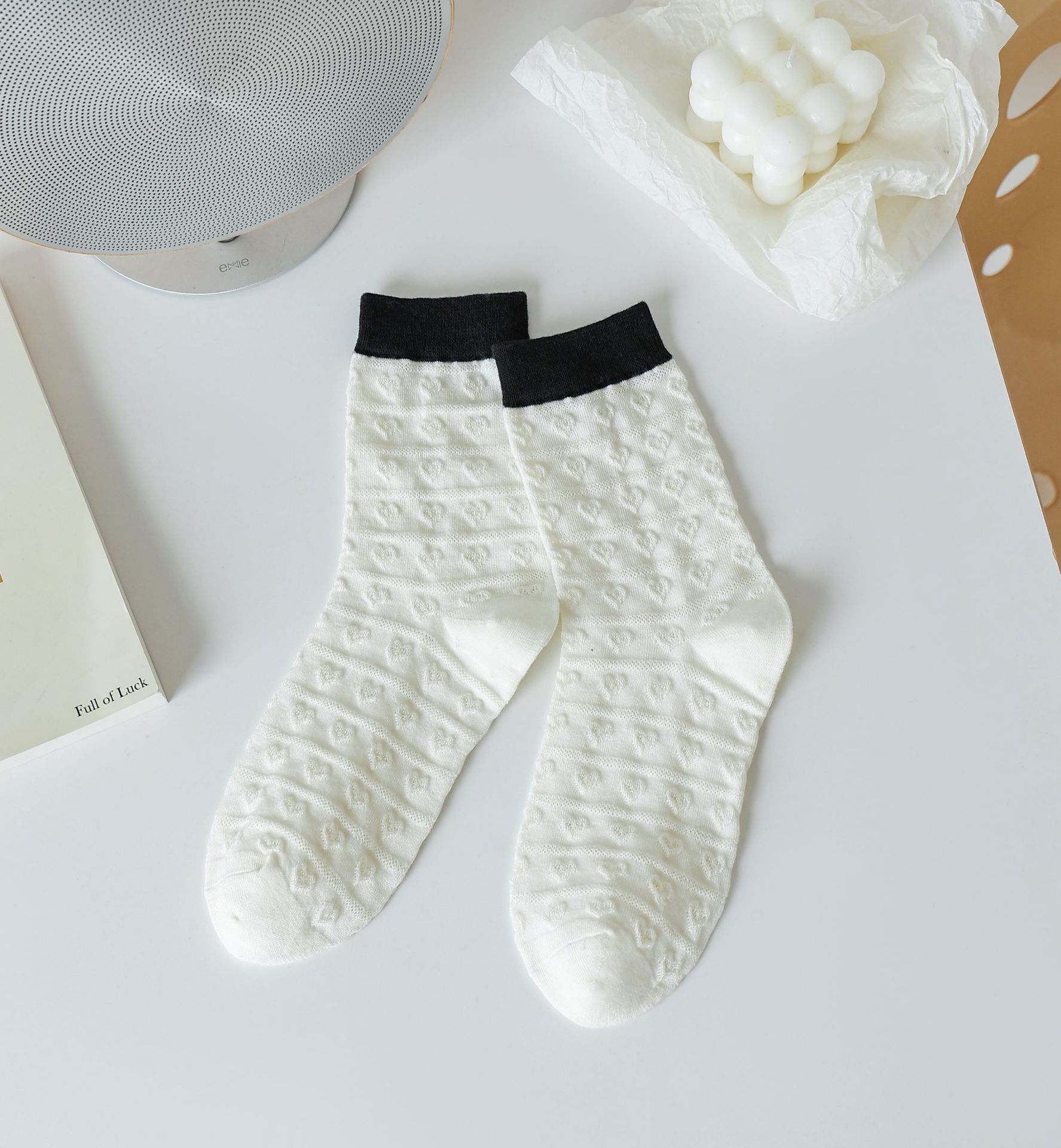 Meias 3/4 Coração para Mulher