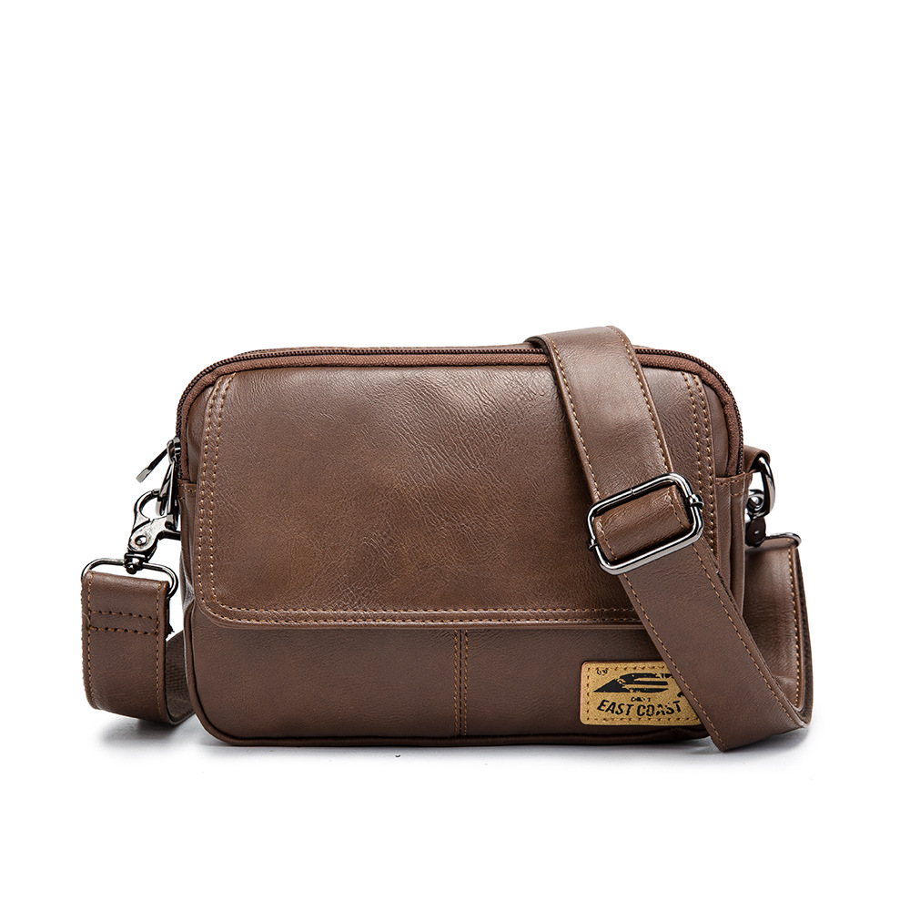 Bolso de hombro cuadrado retro