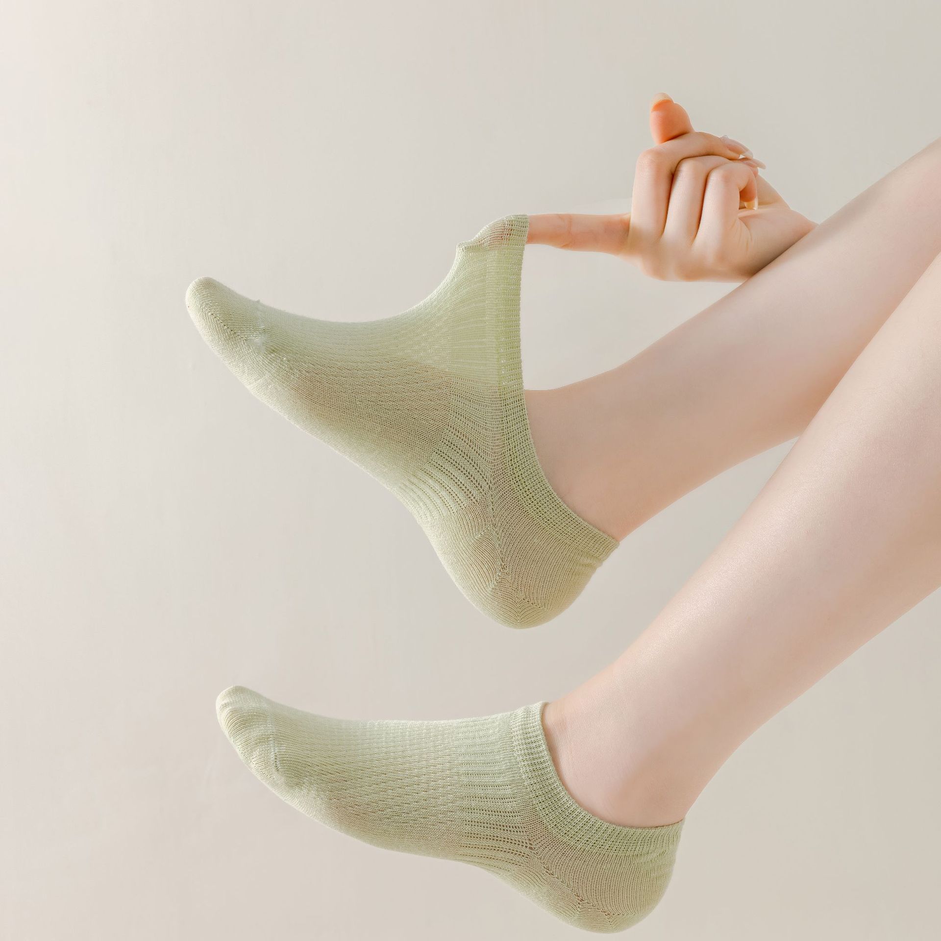 Unsichtbare Mesh Bootssocken