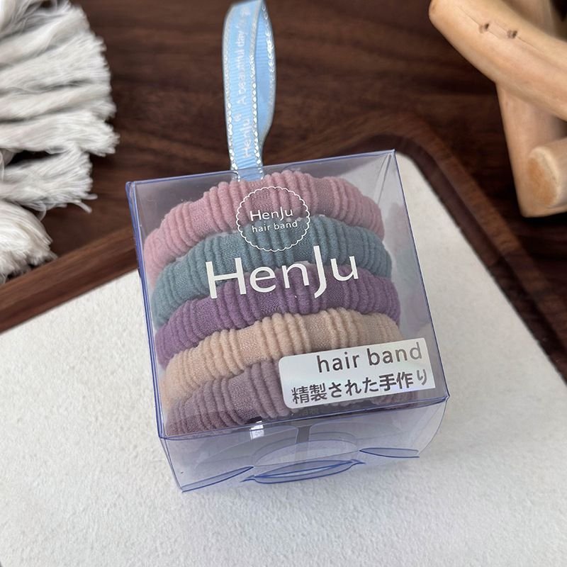 Sömlösa elastiska hårsnoddar