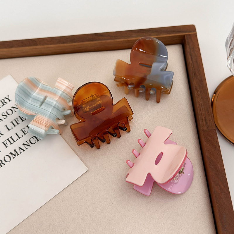 Kẹp Tóc Acetate Phong Cách Hàn Quốc