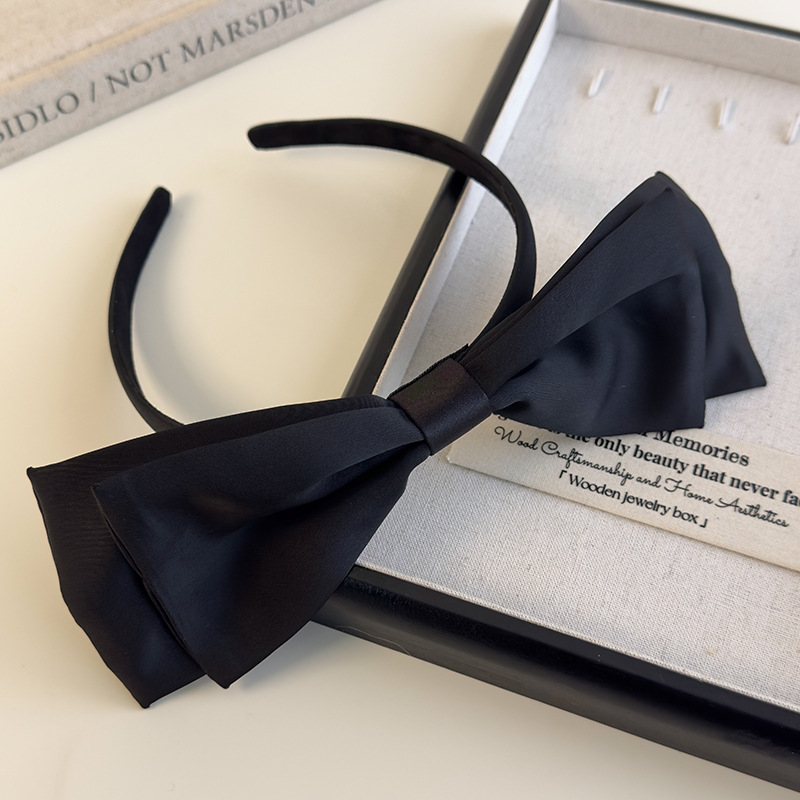 Diadema con Lazo Grande Estilo Vintage