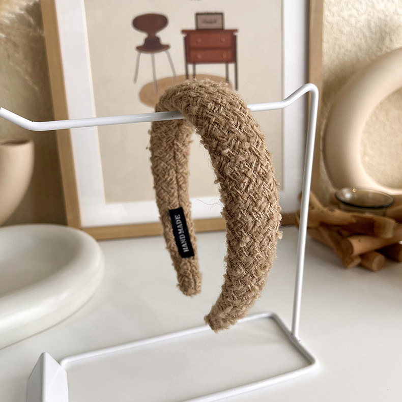 Cinta para el Cabello Tejida de Banda Ancha