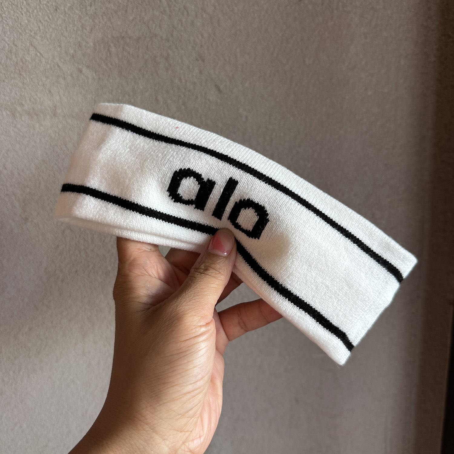 Faixa de Cabelo Elástica de Malha