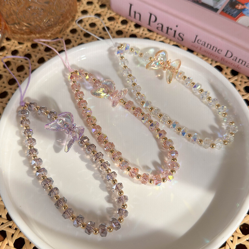 Crystal Phone Lanyard