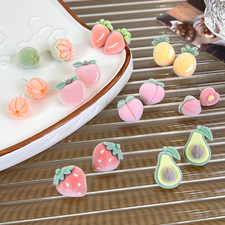 Fruit Stud Earrings