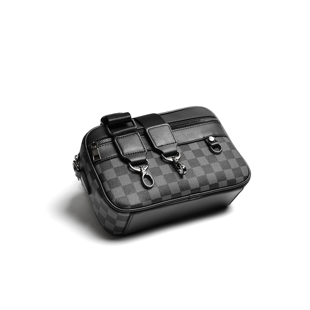 Маленькая Квадратная Сумка-кроссбоди Мужская