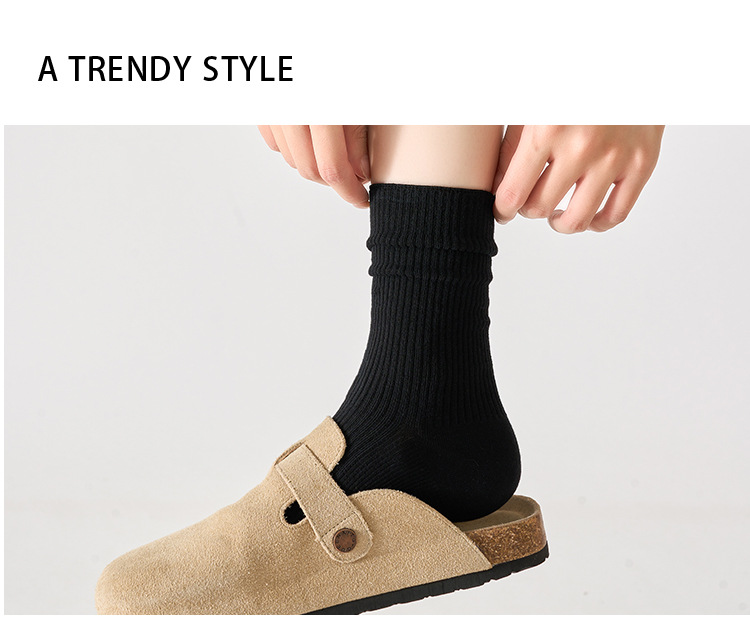 Meias de Risca Dupla Agulha