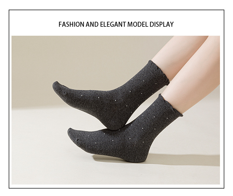 Meias Cano Médio Folgadas para Mulheres