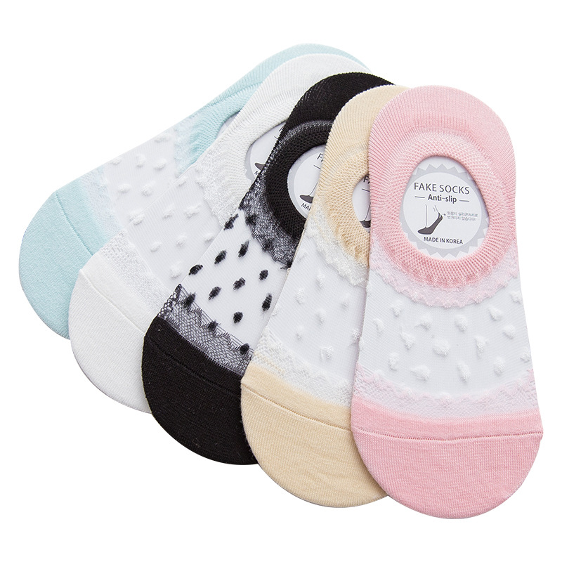 Meias Invisíveis de Renda