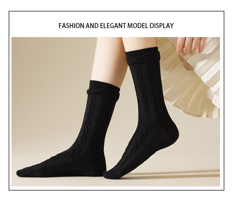 Meias Femininas de Meia Perna