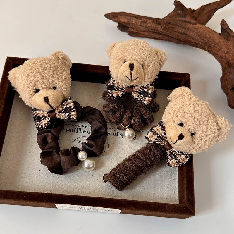 Plüsch Bär Haargummis