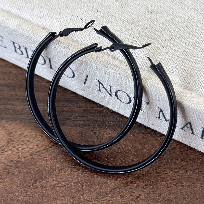 Большие Серьги-Обручи