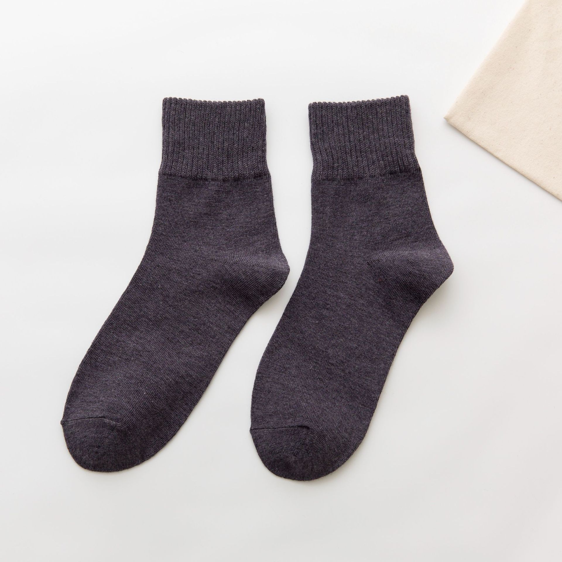 Meias de Algodão Meia Cano para Mulher