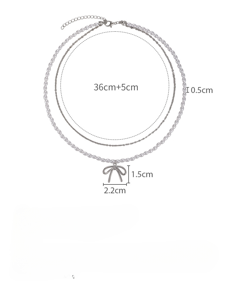 Collana Perle Imitazione