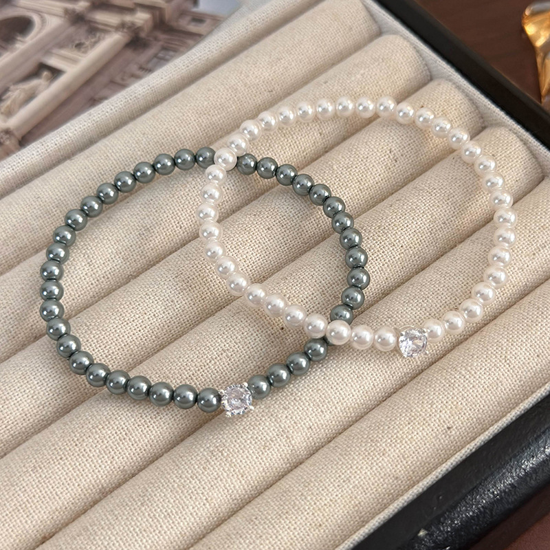 Bracciale Perle e Zirconi
