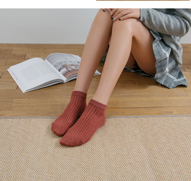 Meias Tornozelo de Algodão