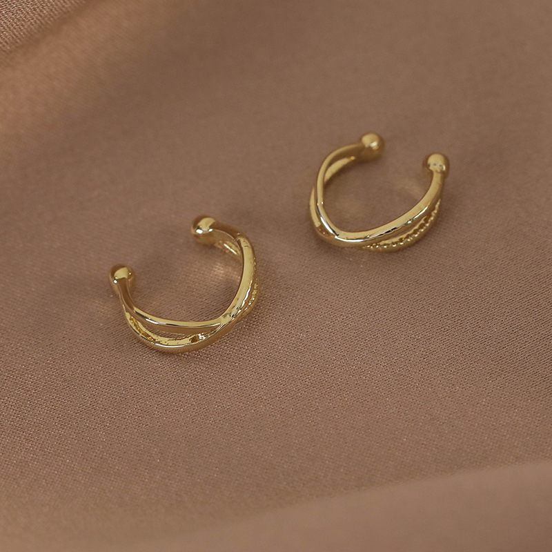 Leaf and Flower Ear Cuffs