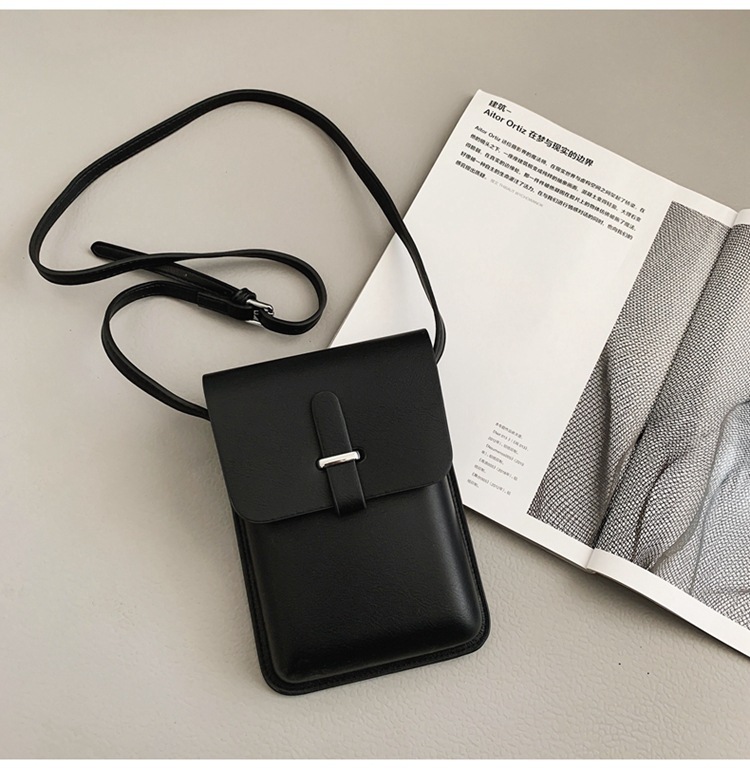 حقيبة كروس بودي رجالية عمودية للهاتف