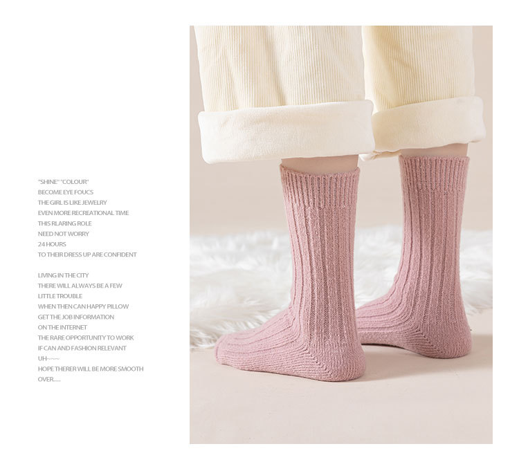 Meias de Lã Mista para Mulher