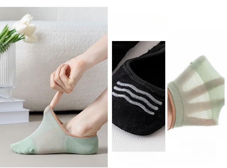 Dames Katoenen Onzichtbare Sokken
