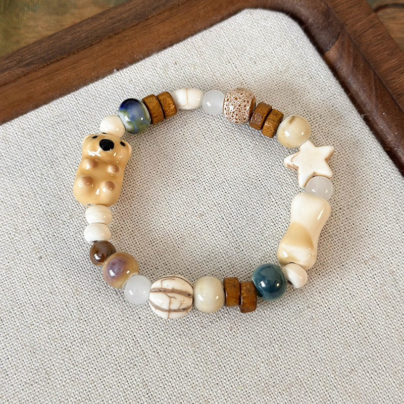 سوار خرز حيوانات بحليات سيراميك