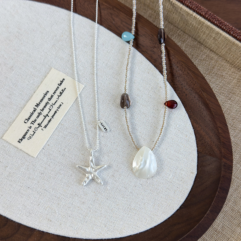 Намисто з Раковинами та Морськими Зірками