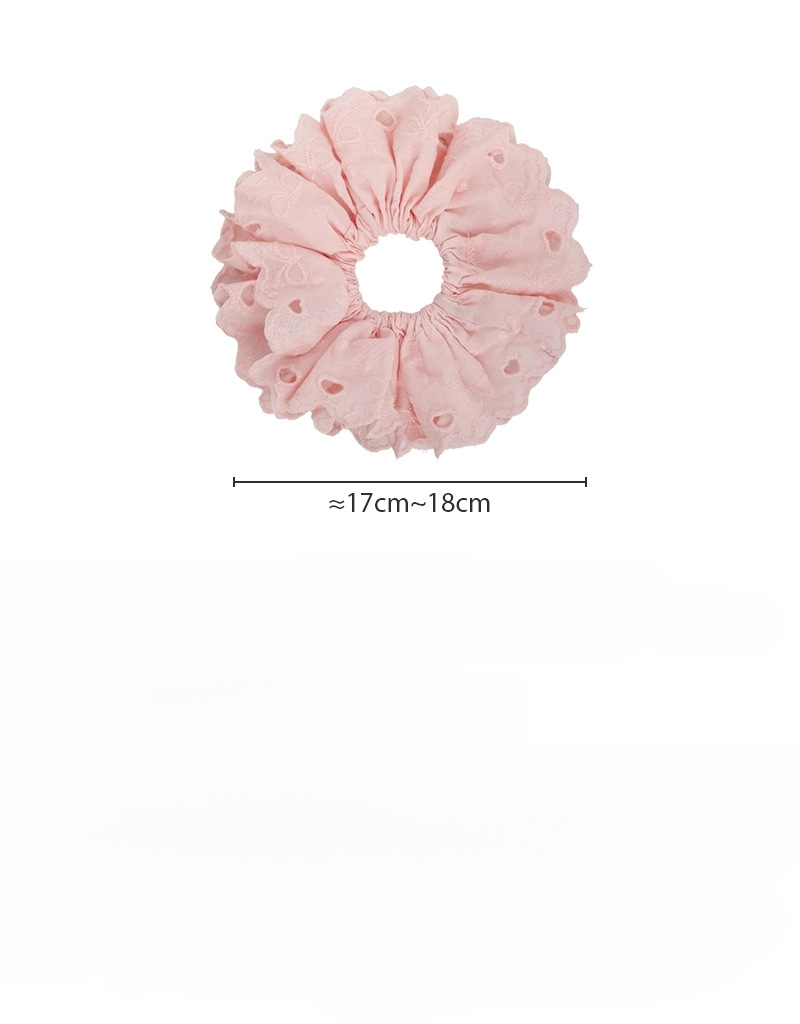 Κορδέλες Μαλλιών Μπαλέτου με Κεντήματα Δαντέλας σε Σχήμα Καρδιάς